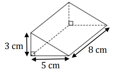 Prisme droit à base triangulaire Prisme droit à base triangulaire