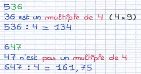 Critère de divisibilité par 4