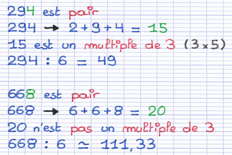 Utiliser les Crit res de Divisibilit