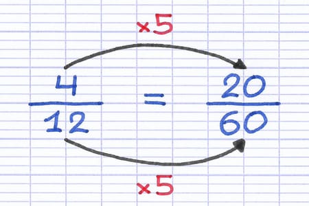 Transformation du numérateur et du dénominateur d’une fraction Transformation du numérateur et du dénominateur d’une fraction
