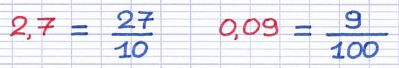 Un nombre décimal est un nombre rationnel Un nombre décimal est un nombre rationnel
