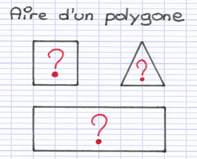 Comment calculer l'aire d'un polygone