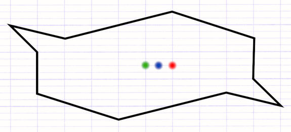 Exercice 1 : Trouver le centre de symétrie d’une figure