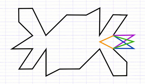 Exercice 3 : Trouver le centre de symétrie d’une figure