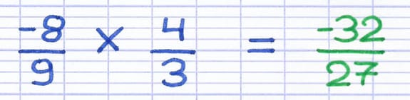 Multiplication de 2 fractions Multiplication de 2 fractions