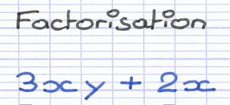 Mettre en évidence une lettre pour factoriser une expression littérale