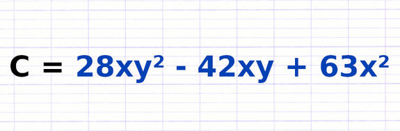 Exercice 3 : Factorisation en mettant en évidence un facteur commun