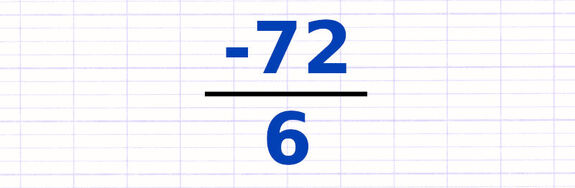 Exercice 3 : Diviser des nombres relatifs