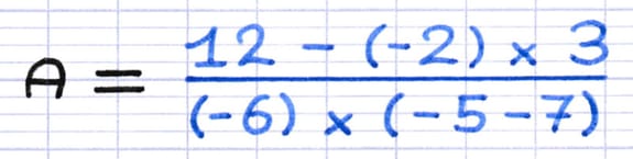 Effectuer des calculs à l’intérieur d’une fraction Effectuer des calculs à l’intérieur d’une fraction