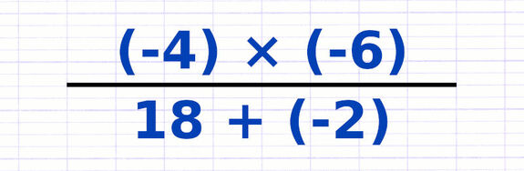 Exercice 1 : Effectuer des calculs à l’intérieur d’une fraction