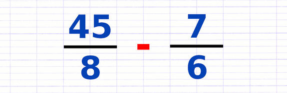 Exercice 2 : Soustraire des fractions