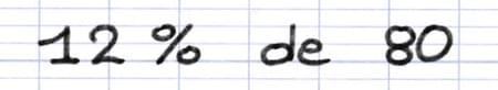 Calculer le pourcentage d’un nombre Calculer le pourcentage d’un nombre