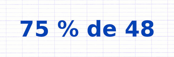 Exercice 3 : Calculer le pourcentage d’un nombre