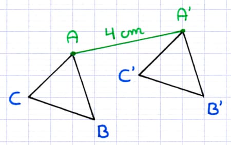 Longueur d’une translation correspondant à la distance entre les extrémités du vecteur Longueur d’une translation correspondant à la distance entre les extrémités du vecteur