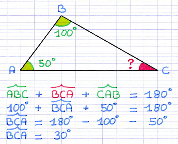 Comment Calculer La Mesure D Un Angle Dans Un Triangl 2181