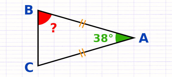 Exercice 3 : Utiliser la somme des angles d’un triangle