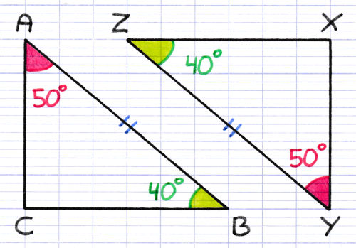 Exercice sur les cas d'égalité des triangles