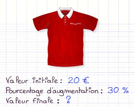 Appliquer un pourcentage d’augmentation