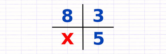 Exercice 1 : Calculer une quatrième proportionnelle avec le produit en croix