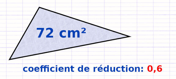 Exercice 3 : Calculer l’aire dans un agrandissement ou une réduction