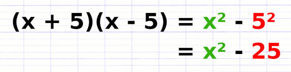 Appliquer la formule de l’identité remarquable Appliquer la formule de l’identité remarquable