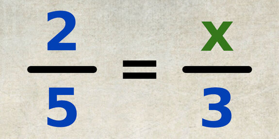 Exercice 1 : Utiliser le produit en croix pour résoudre une équation