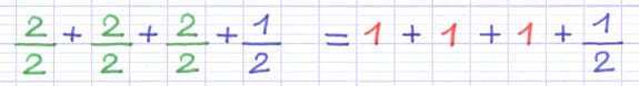 Écriture d’une fraction comme un nombre entier Écriture d’une fraction comme un nombre entier