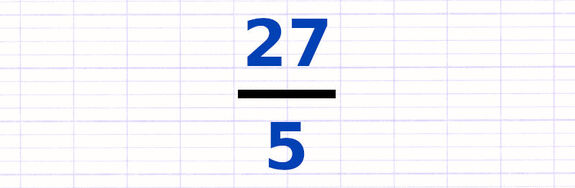 Exercice 3 : Écrire une fraction comme somme d’un nombre entier