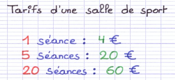 Reconnaitre une situation de proportionnalite Reconnaitre une situation de proportionnalite
