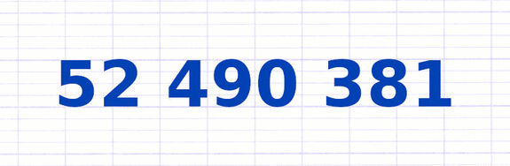 Exercice 2 : Trouver le chiffre et le rang d’un nombre