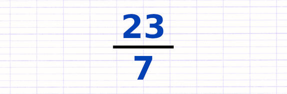 Exercice 1 : Écrire une fraction