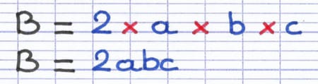 Simplification de toutes les multiplications inutiles Simplification de toutes les multiplications inutiles