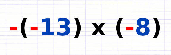Exercice 3 : Appliquer la règle des signes