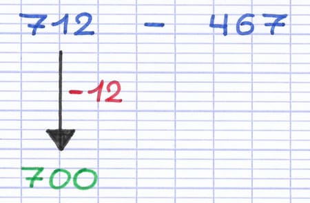 La compensation nécessite un nombre rond La compensation nécessite un nombre rond