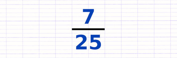Exercice 1 : Transformer une fraction en pourcentage