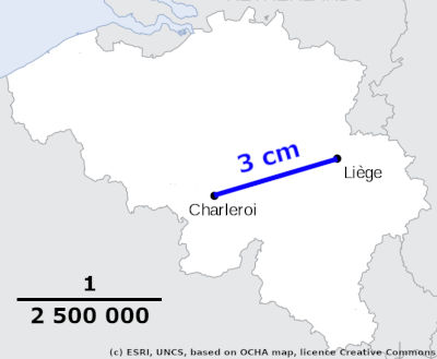 Utiliser l'Échelle d'une Carte pour Calculer des Distances