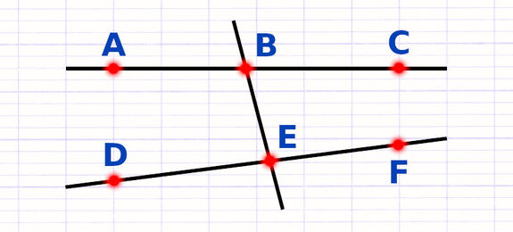 Exercice 1 : Reconnaître des angles alternes-externes