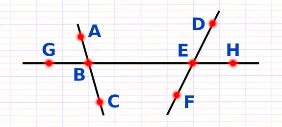 Exercice 1 : Reconnaître des angles correspondants