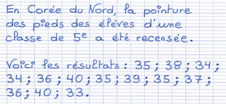 Série statistique qui étudie le caractère d’une population Série statistique qui étudie le caractère d’une population