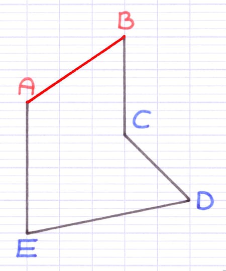 Les segments d’un polygone Les segments d’un polygone