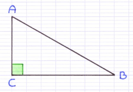 Description d’un triangle rectangle