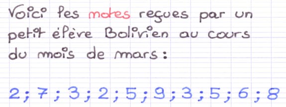 Calculer la moyenne simple d’une série statistique