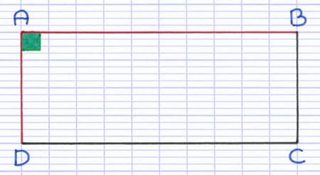Les côtés consécutifs du rectangle sont perpendiculaires Les côtés consécutifs du rectangle sont perpendiculaires